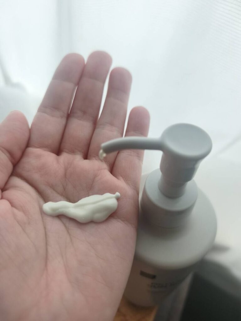 ポリュバリアUVジェルのテクスチャー